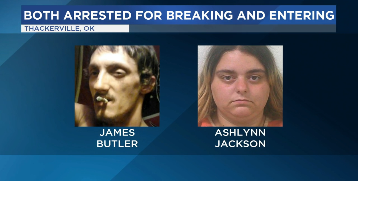 Two arrested in Thackerville for breaking and entering | Oklahoma ...