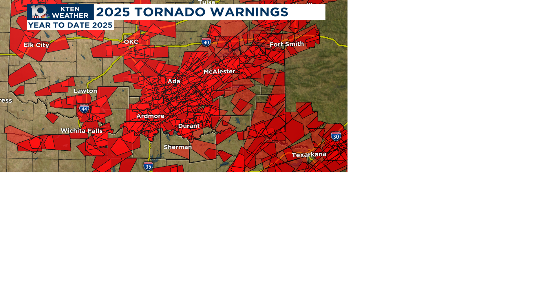 Severe weather season 2025 | | kten.com