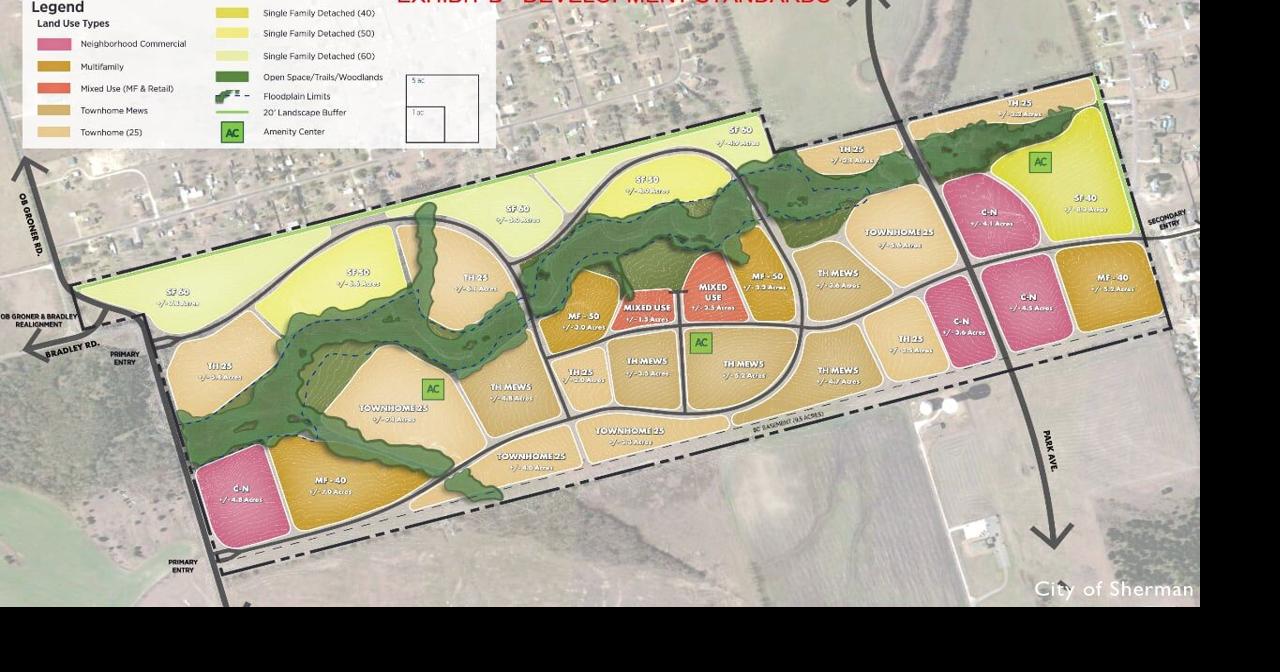 City of Sherman approves new residential community | | kten.com