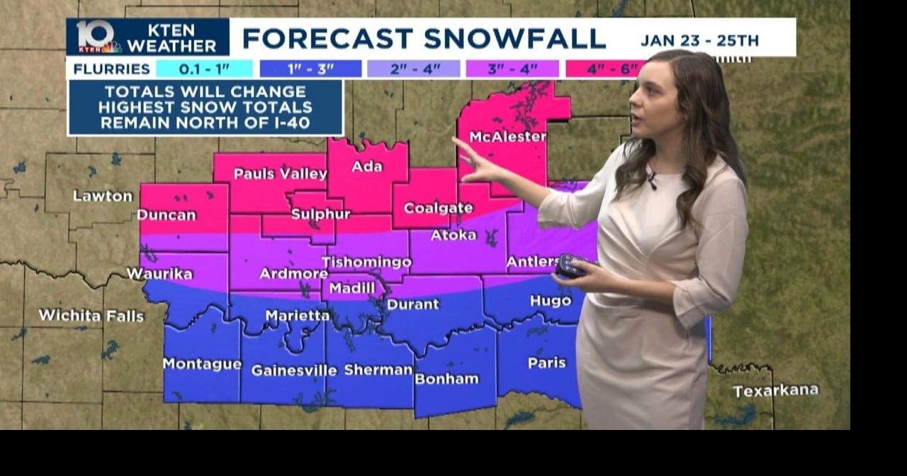 Winter weather update: 11 a.m. Thursday | Weather News | kten.com