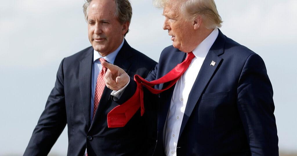 Trump backs Paxton in Texas GOP Senate runoff