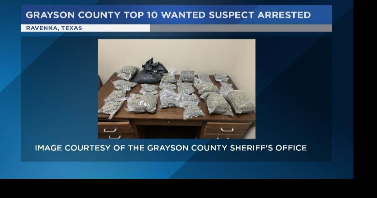Wanted Grayson County man arrested on drug charges | Texas Video | kten.com