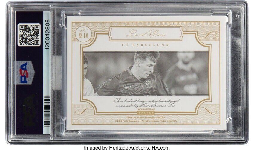 Ultra-rare signed Lionel Messi card sells for more than $500,000 | News |  kten.com