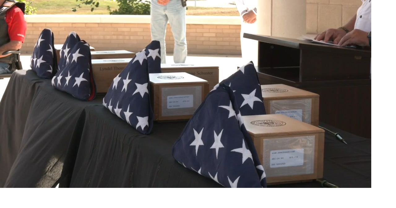 Unclaimed veterans laid to rest in Ardmore | Oklahoma Headlines | kten.com