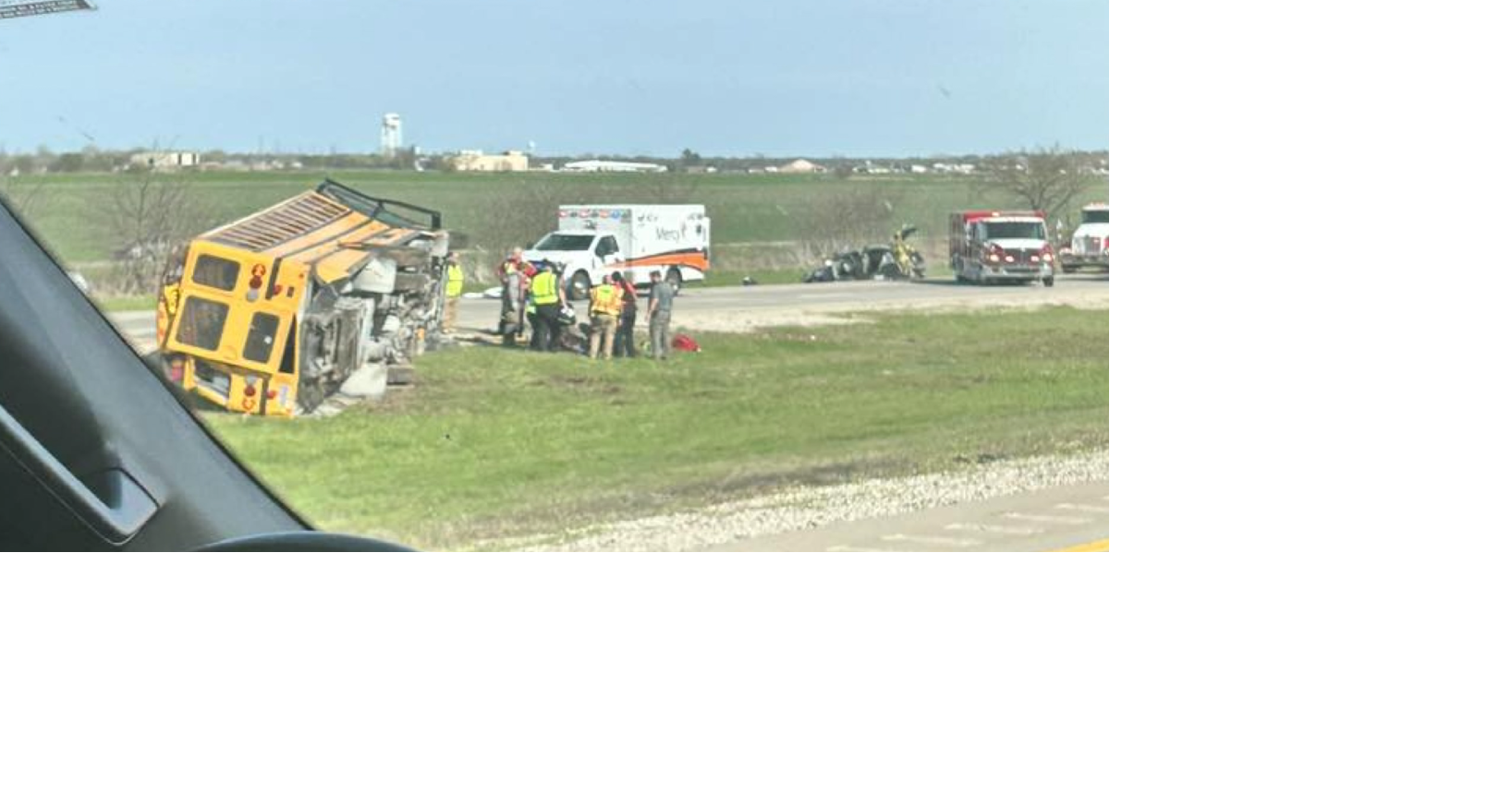 Man arrested after crashing into school bus in Garvin County | Oklahoma ...