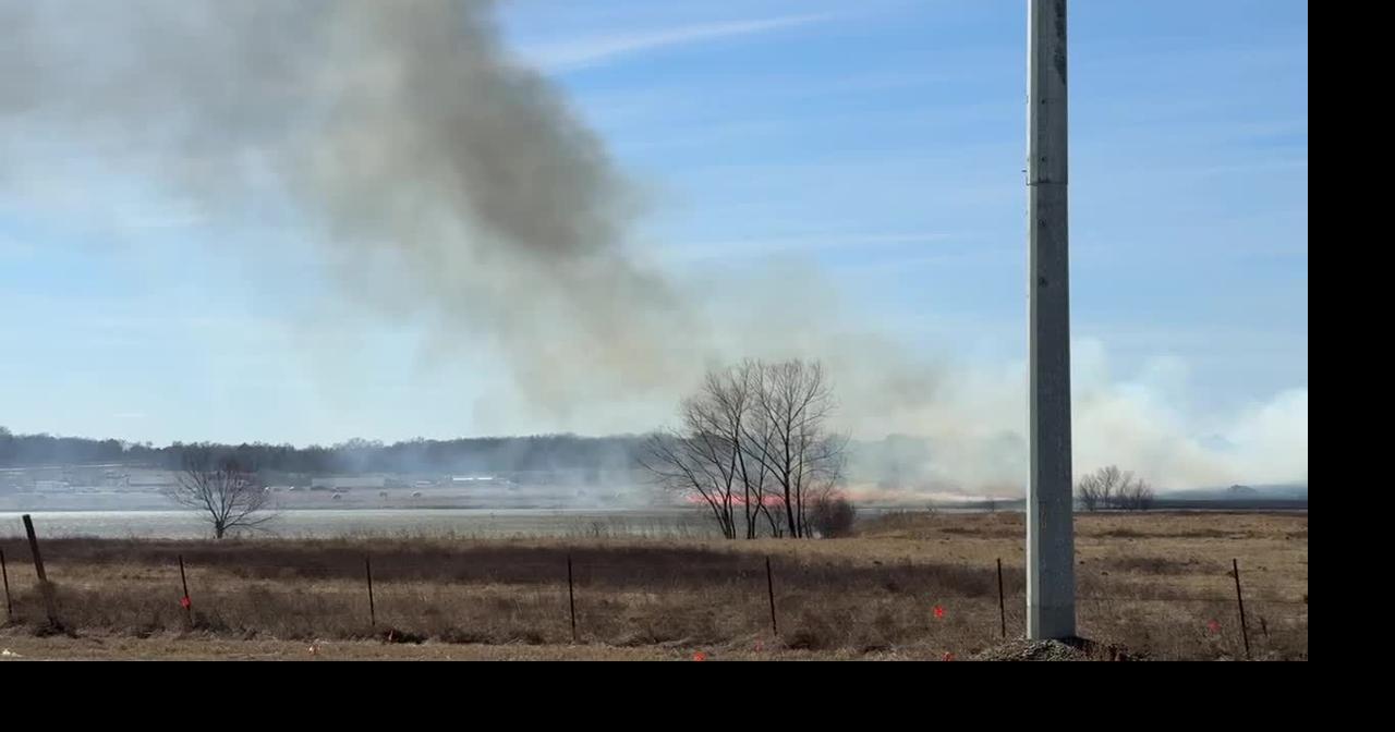 Large grass fire south of Ardmore | Kten News | kten.com