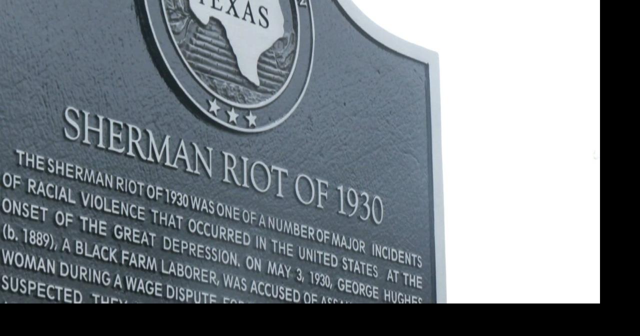 Unveiling History: Sherman commemorates 1930 riot with historic marker ...