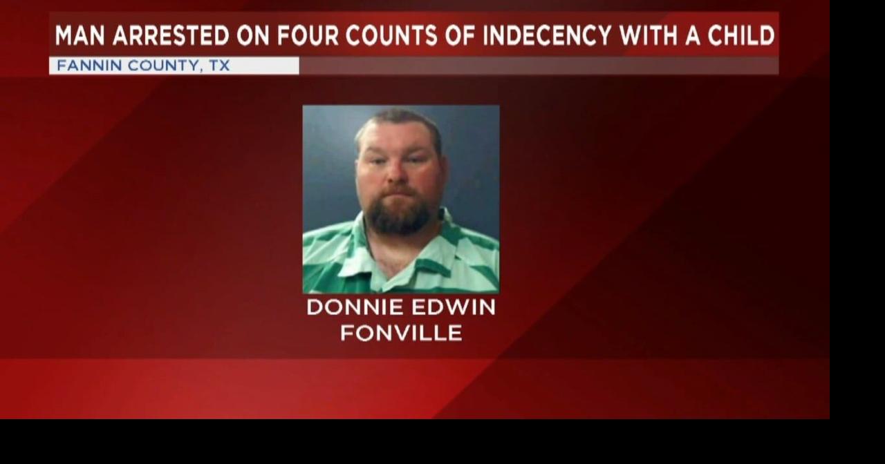 Man arrested on four counts of indecency with a child | News | kten.com