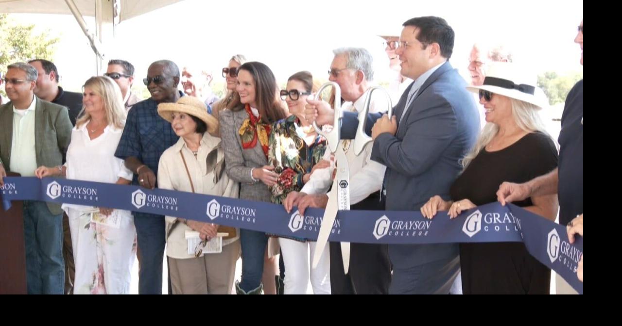 Grayson College rededicates vineyard