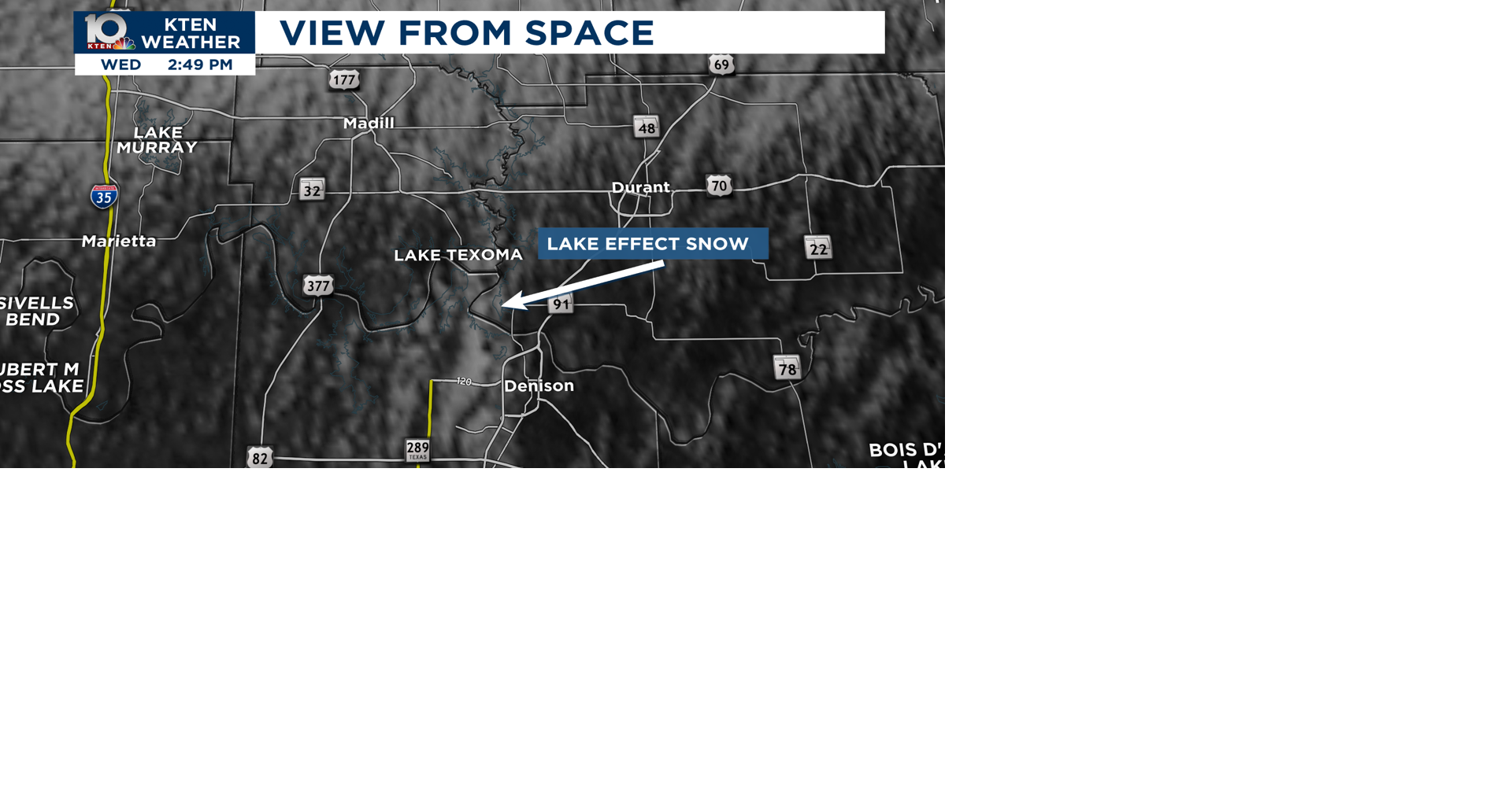 Lake effect snow in Texoma | Weather | kten.com