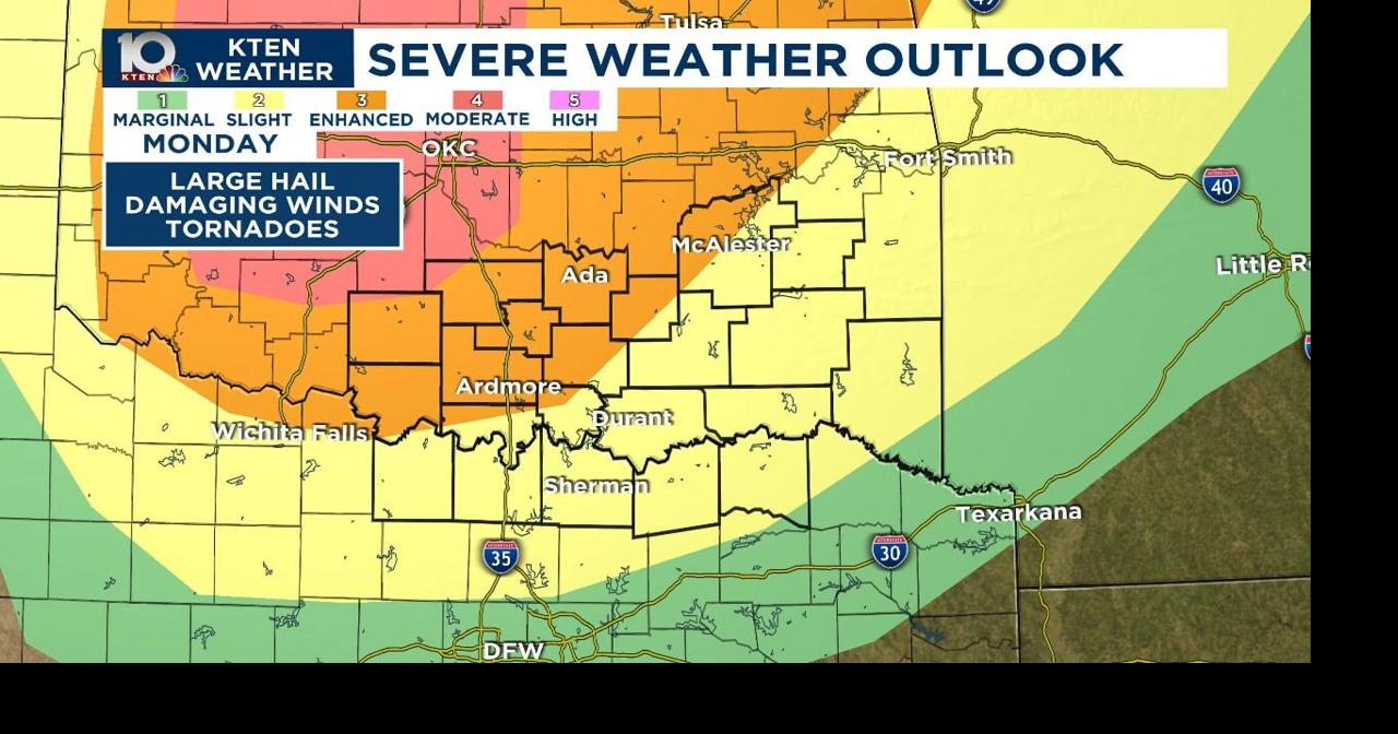 Oklahoma at risk for tornadoes and severe thunderstorms | Weather News ...