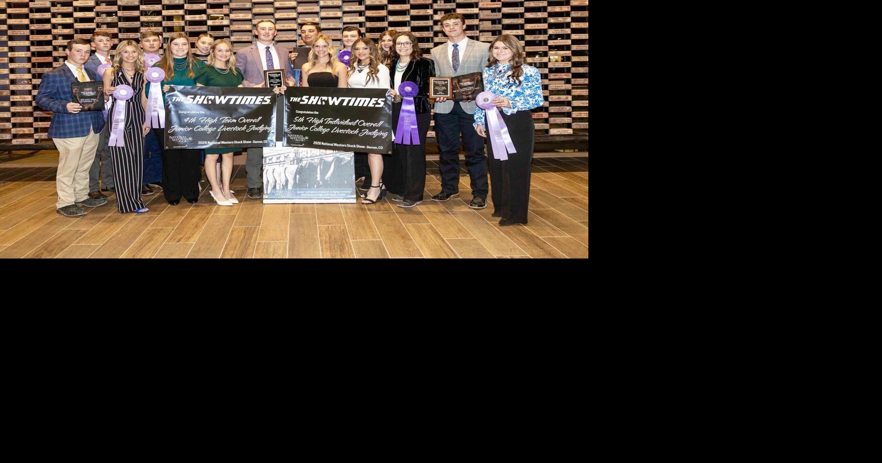 Blinn livestock judging team places fourth at National Western Stock Show