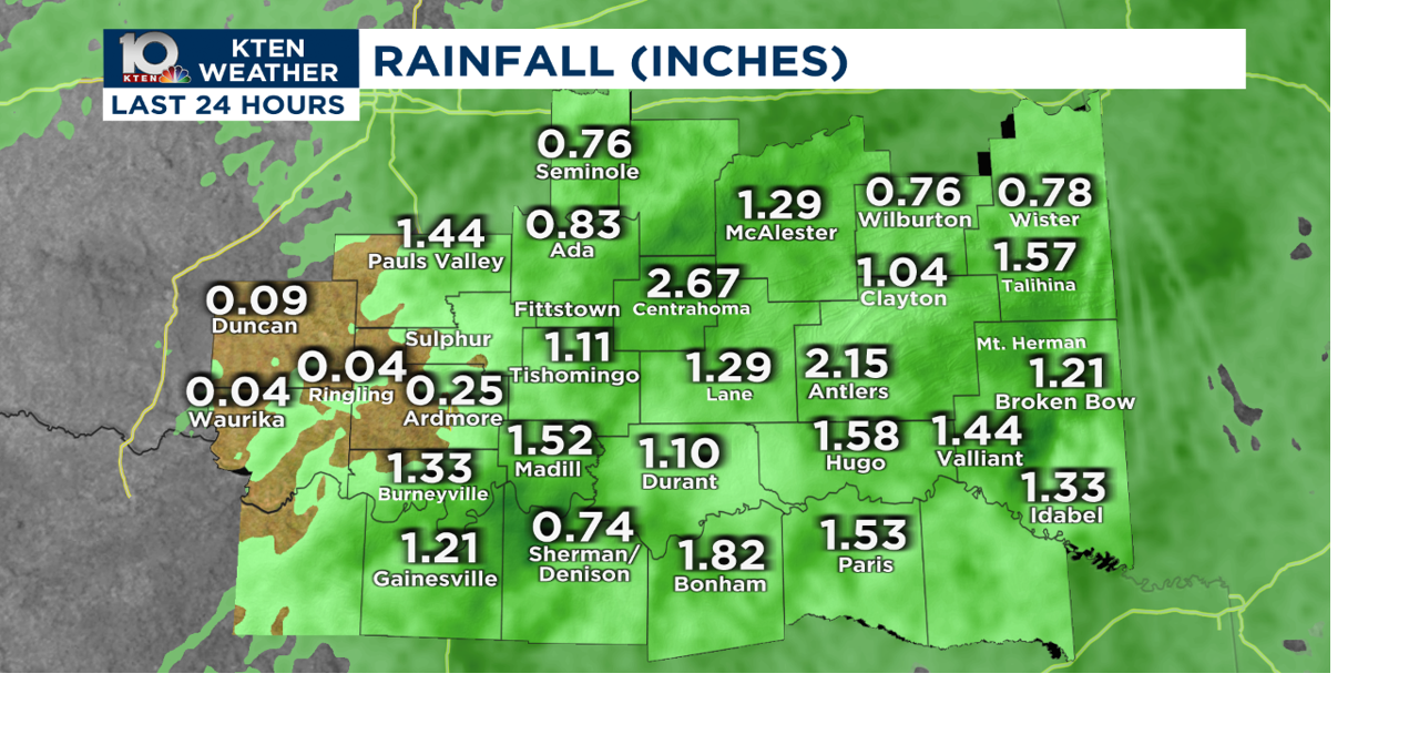 Flash flood threat in Texoma | Weather News | kten.com