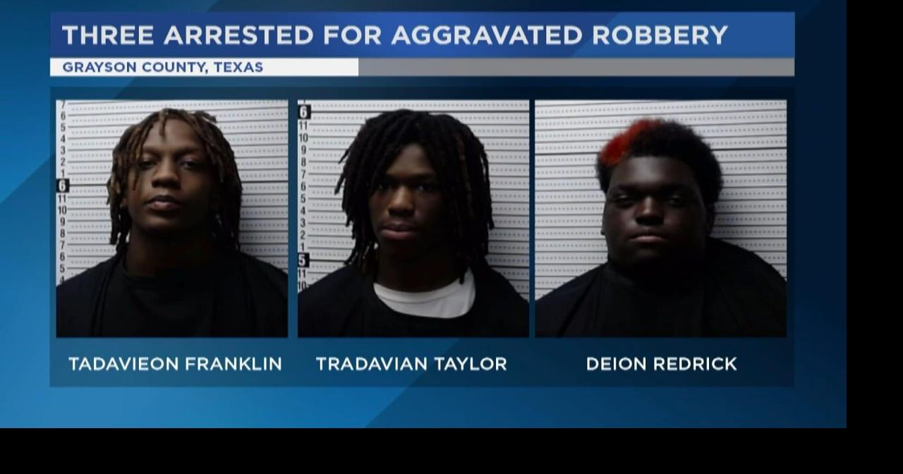Three men arrested for aggravated robbery | News | kten.com