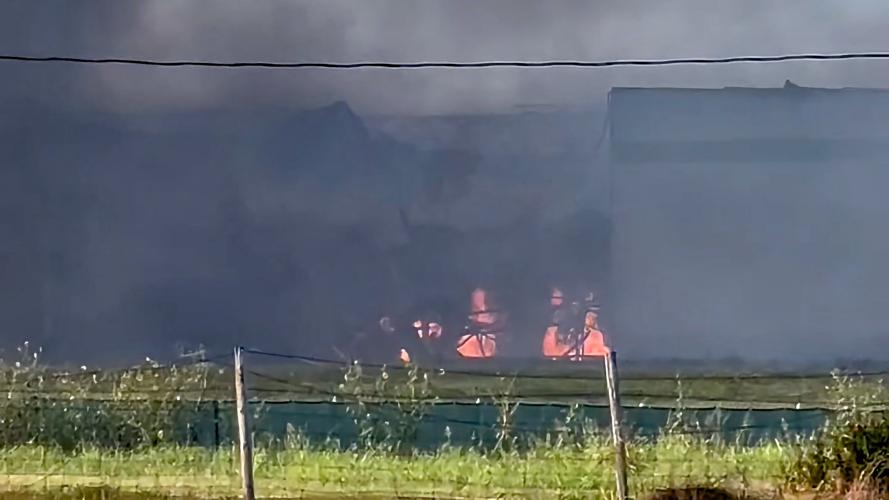 Fire erupts at Dollar Tree warehouse in Marietta | News | kten.com