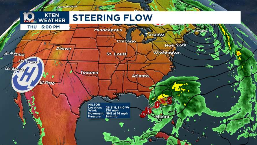 Hurricane Milton expected to make landfall tonight | Weather | kten.com