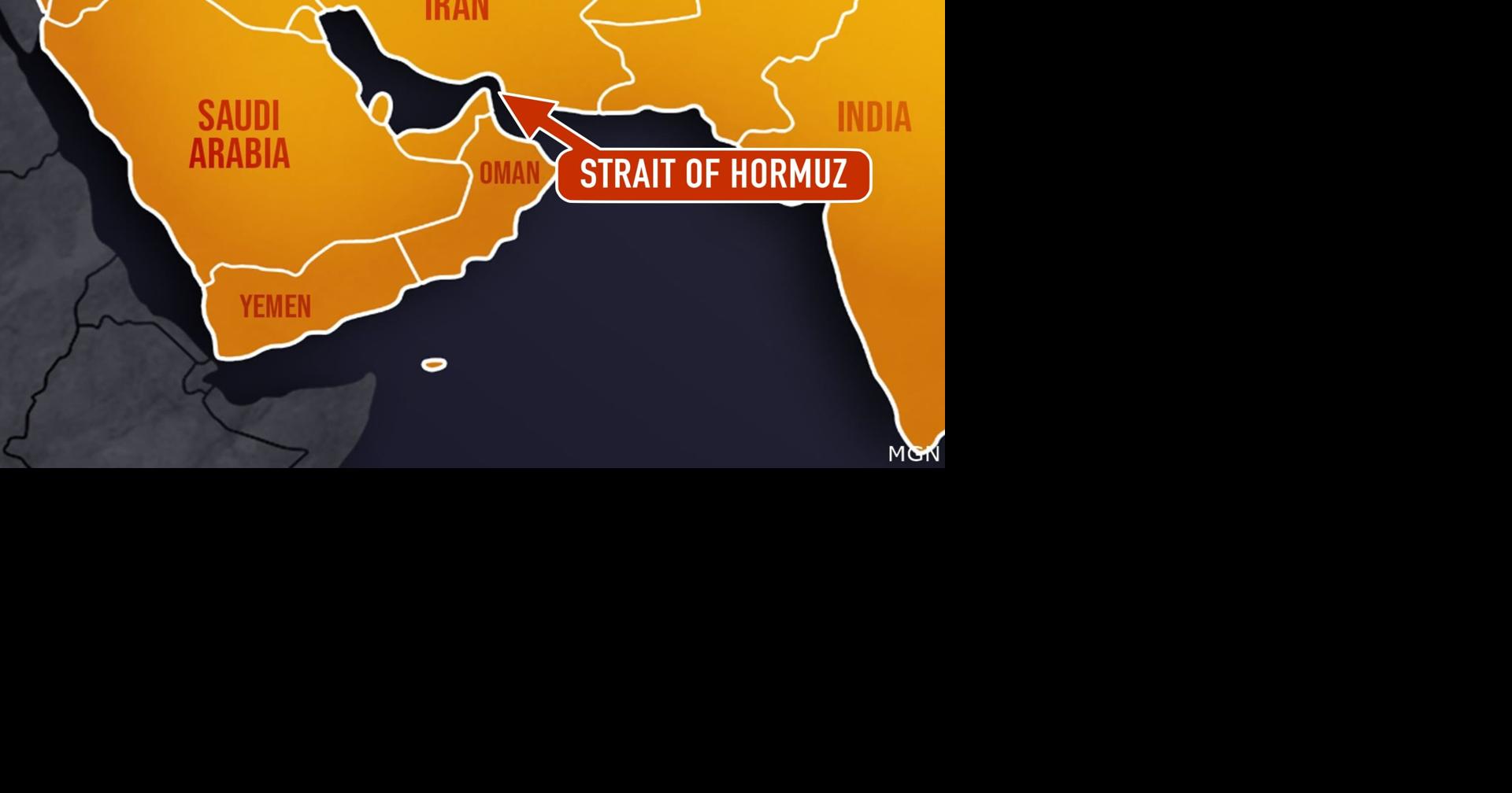 Strait of Hormuz map | Kten News | kten.com