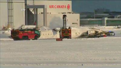 Emergency teams respond to Delta plane landing incident, says Toronto