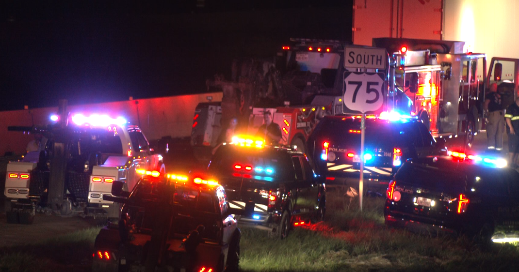 2 people confirmed dead after crash on SB Highway 75 | News | kten.com