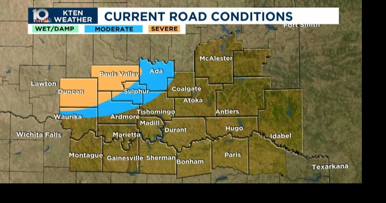 Road conditions at midday Tuesday | News | kten.com