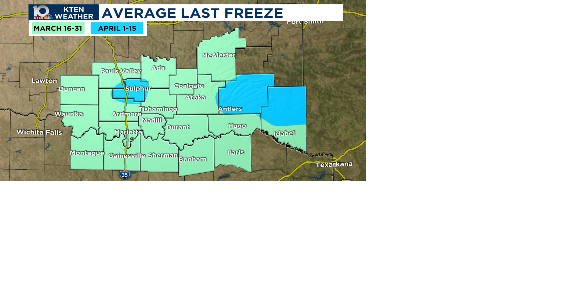 When will Texoma be done with freezing temperatures? | Weather | kten.com