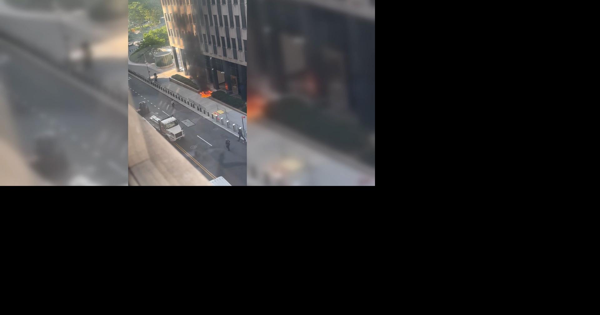 Army veteran accused of throwing incendiary device at NYC federal building carried anti-ICE material