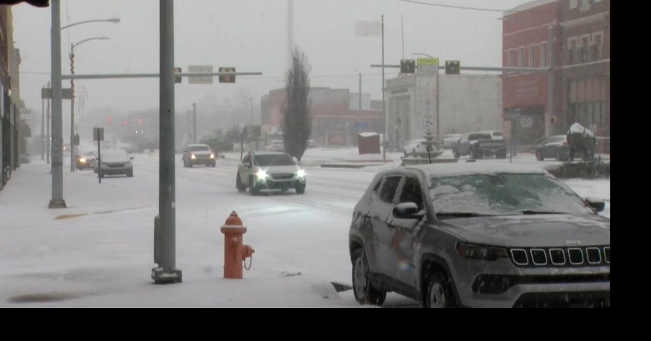 Winter storm dumps heavy snow, ice across Texas and Oklahoma | Texoma ...