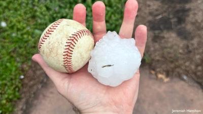 Updates: Severe storms bring wind and hail to Texoma | Weather News ...