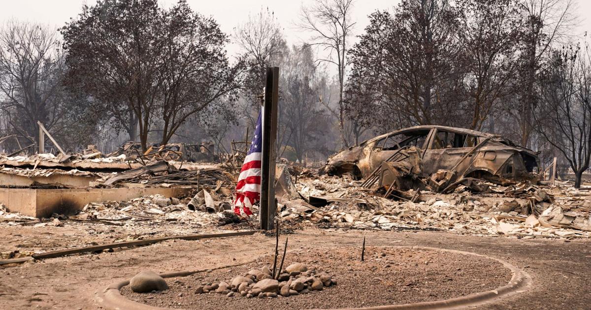 Man charged with arson in 1 of 3 wildfires torching Washington's Spokane area