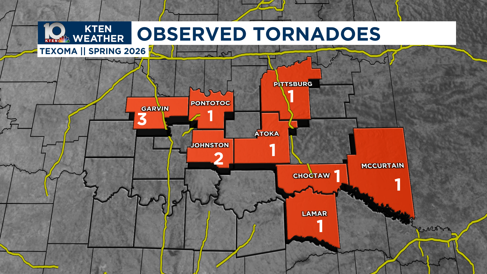 Confirmed tornado in Lamar County | Weather | kten.com
