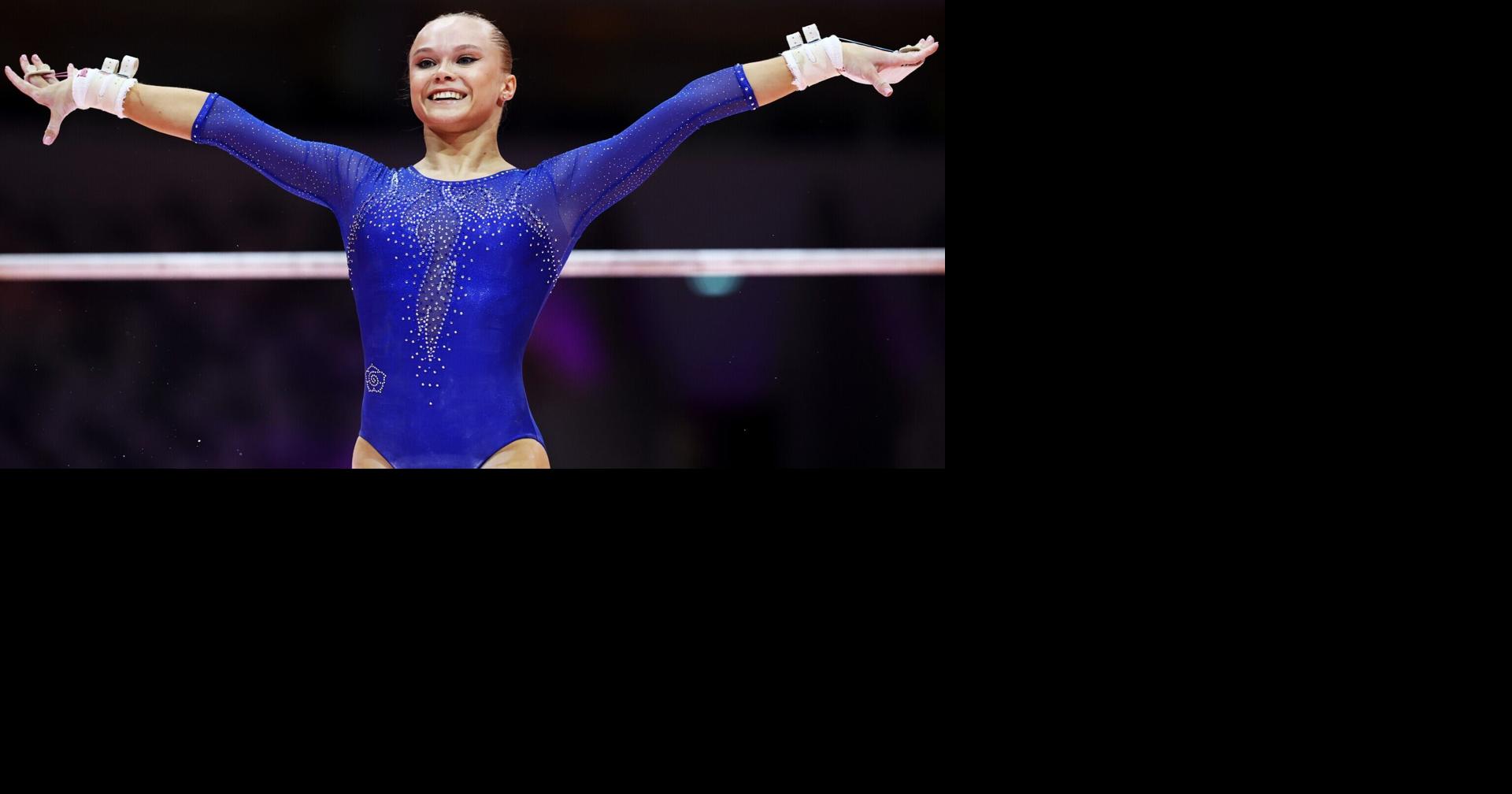 Angelina Melnikova edges Leanne Wong for world all-around gymnastics
