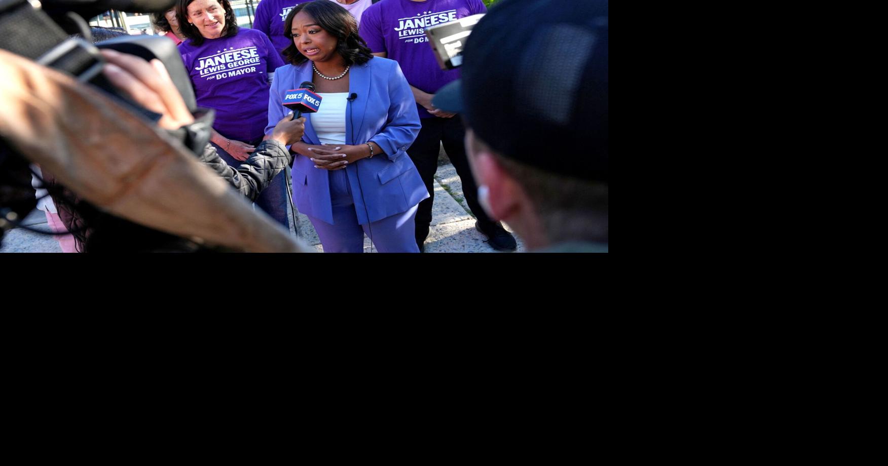 Democratic socialist holds large early lead in DC mayoral primary