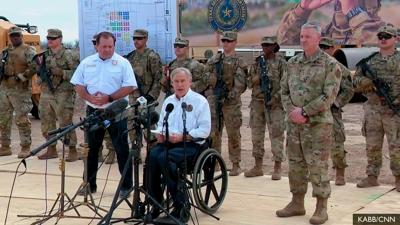 Abbott has plan for 80-acre border base for Texas troops | Politics ...