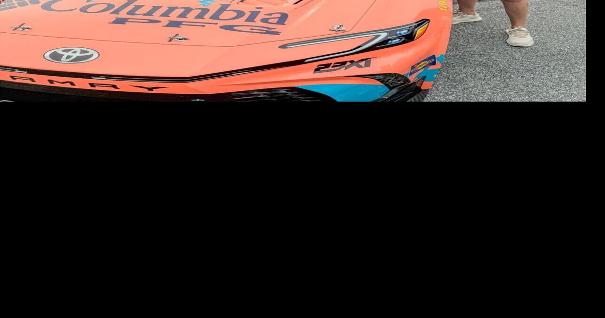 Bubba Wallace's car highlights Tackle Town logo at Daytona NASCAR race