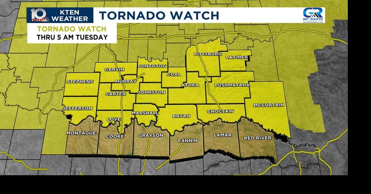 Updates: Storm threat continues through early Tuesday | Weather News ...