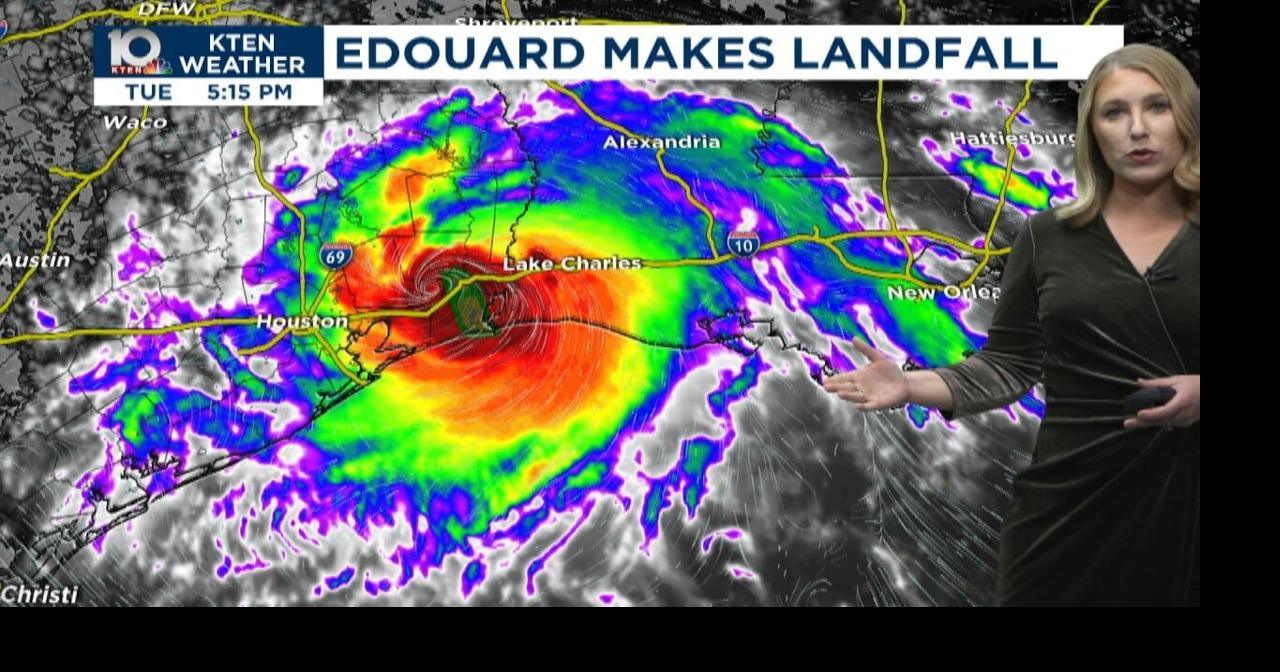 Latest on Tropical Storm Eduoard
