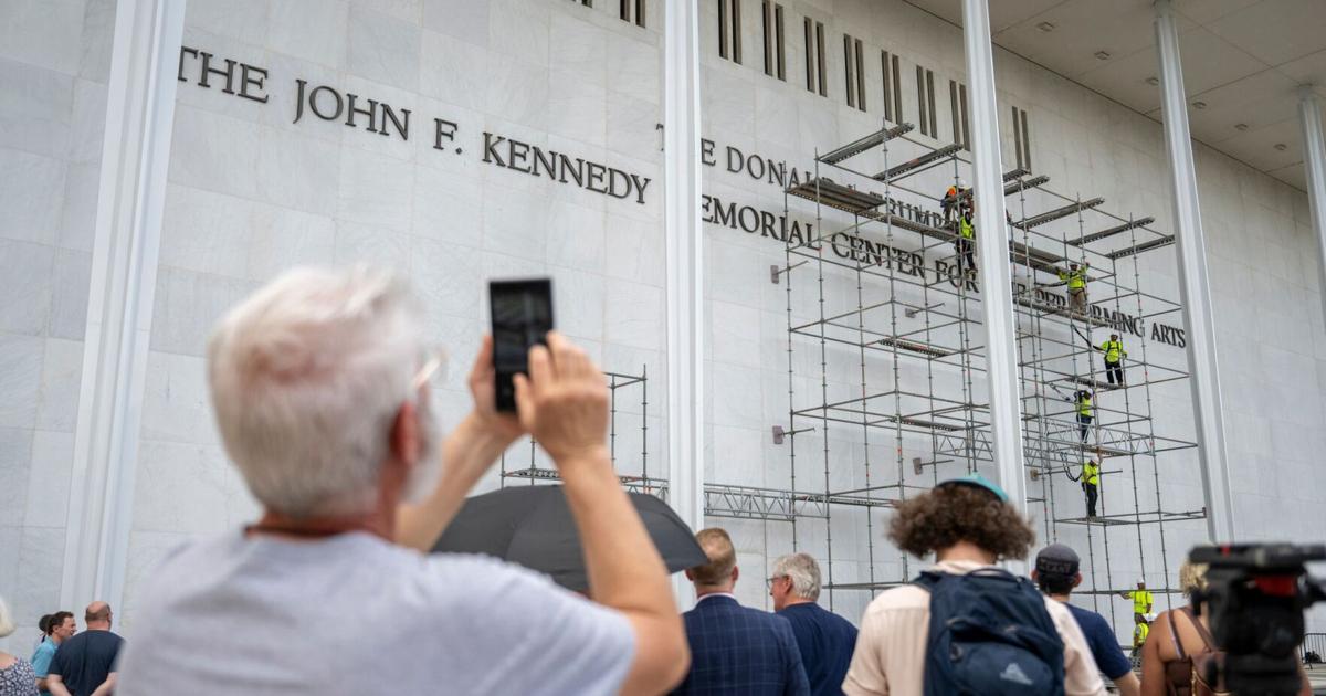 Kennedy Center misses judge's deadline to remove Trump's name from building and asks for more time
