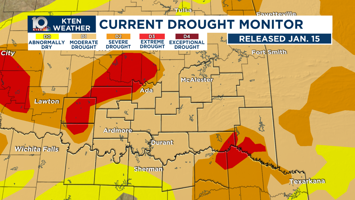 Drought Update Jan 15 | Weather News | kten.com