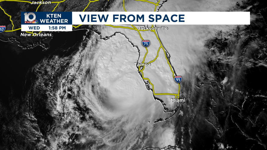 Hurricane Milton expected to make landfall tonight | Weather | kten.com