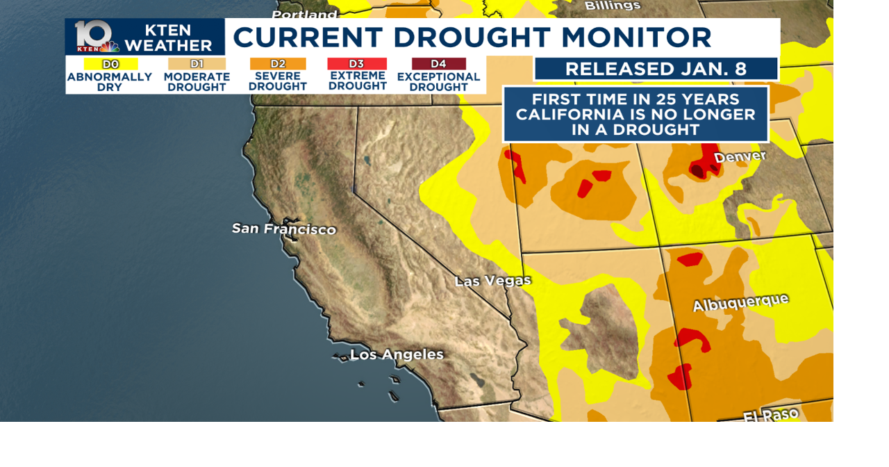 First time in 25 years, California is drought-free | Weather News ...