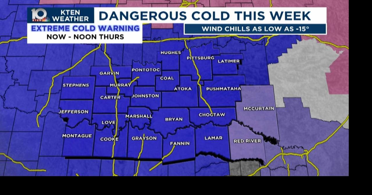 Winter weather update: 11:45 a.m. Tuesday | News | kten.com