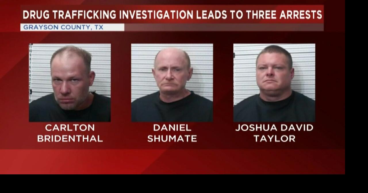 Meth trafficking investigation leads to three arrests in Bells | Texas ...