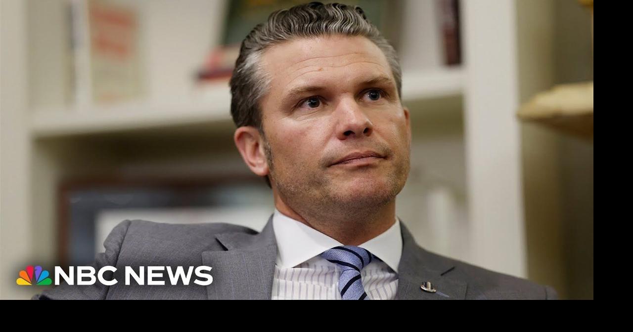 LIVE: Pete Hegseth testifies at Senate confirmation hearing for defense ...