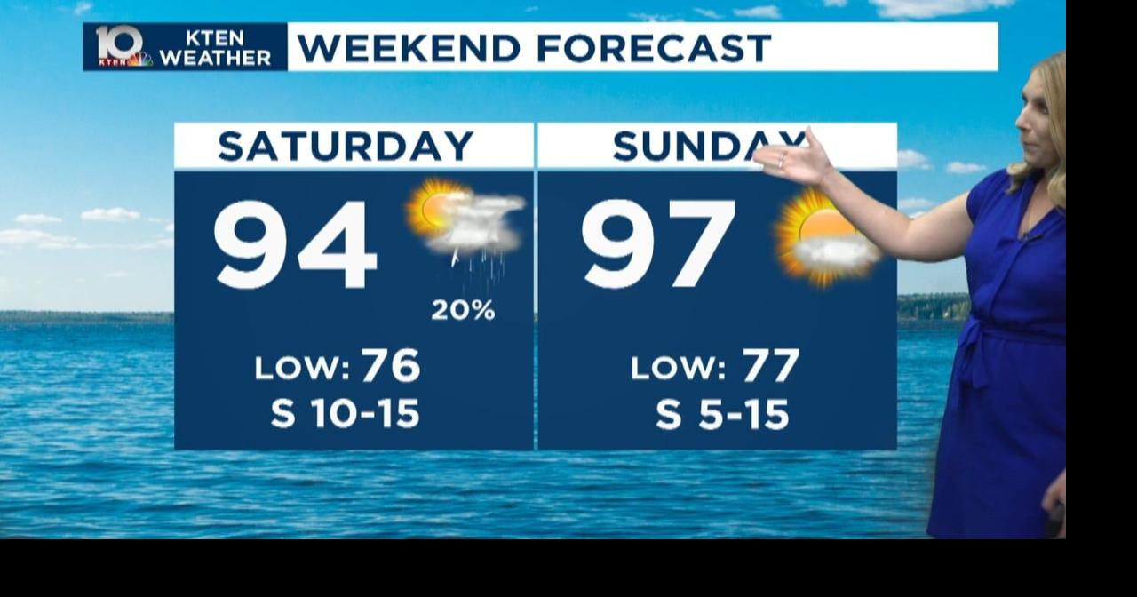 The heat will soon be building into Texoma.