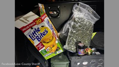 Love County deputies find marijuana hidden in snack box | Oklahoma ...
