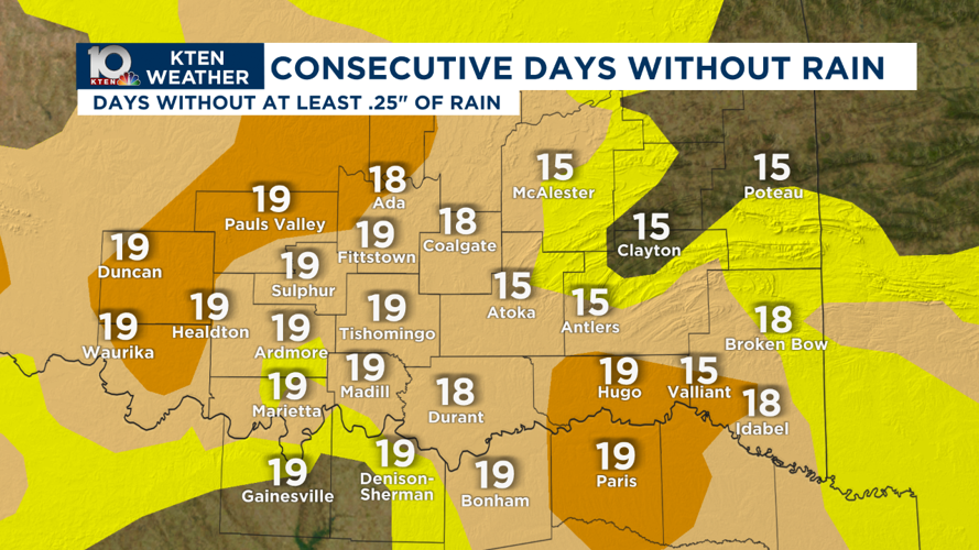 Drought Update - November 13th | Weather News | kten.com