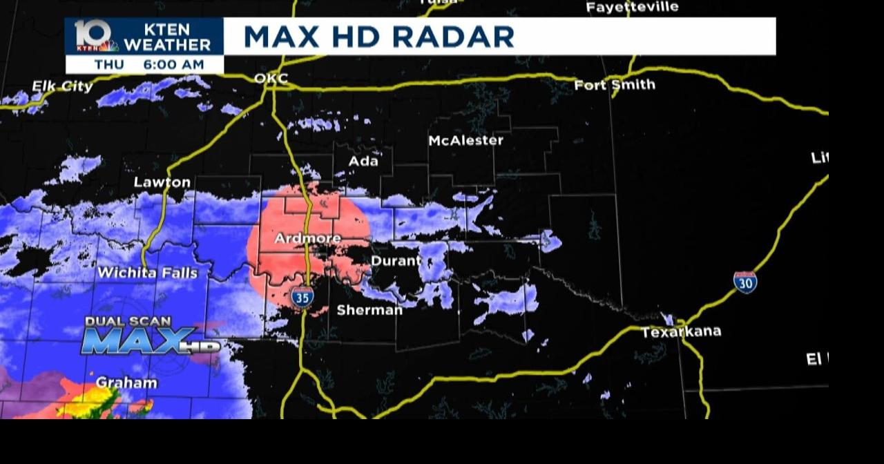 Winter storm update - 6 a.m. Thursday | News | kten.com