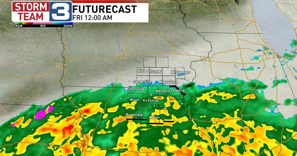 Multiple rounds of rain, wintry mix and snow possible Friday into ...