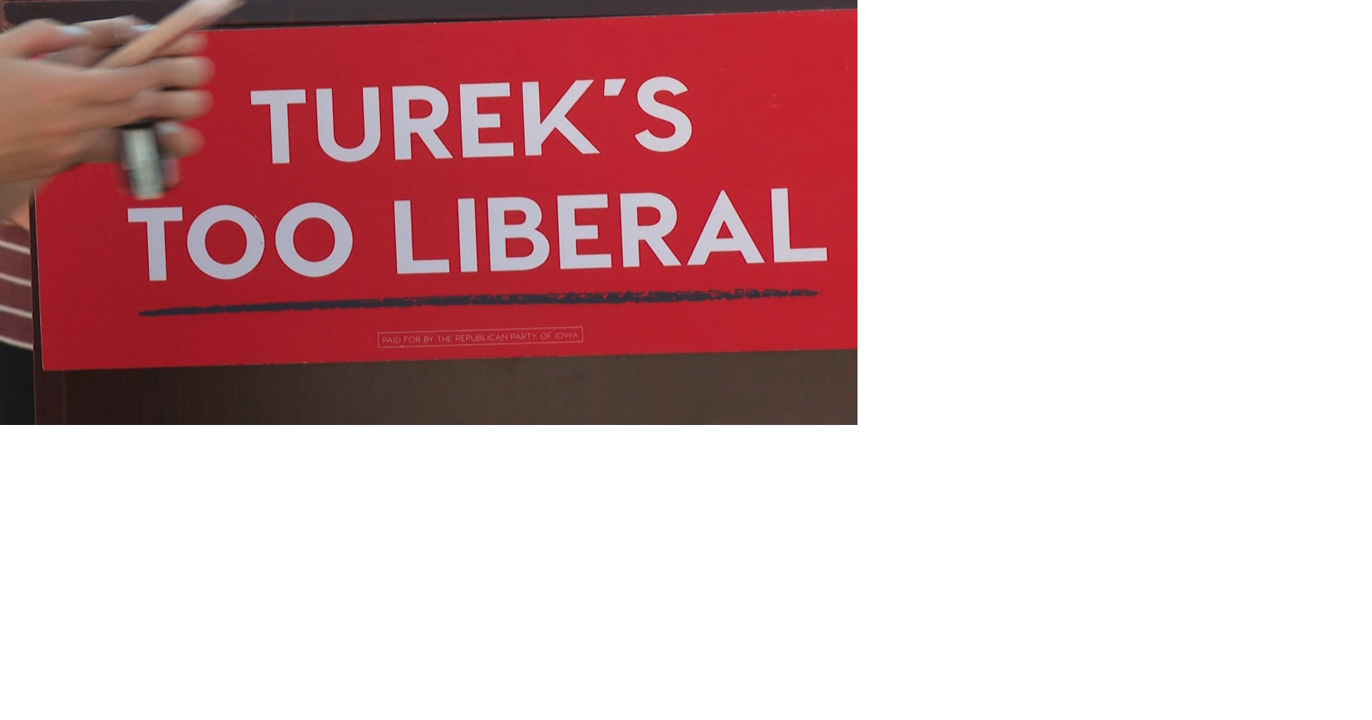 Republican Party of Iowa members say Josh Turek is ‘too liberal’ to represent the state