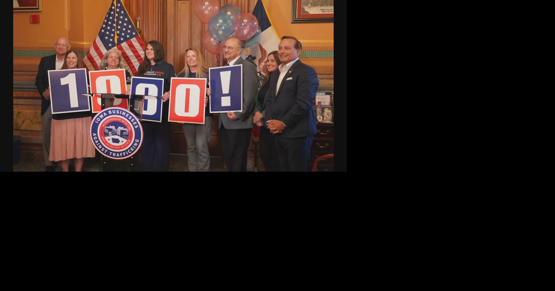 Iowa hits milestone in anti-human trafficking effort, launches advisory group